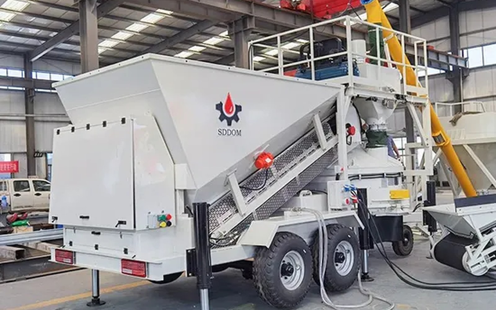 Mobile Batch Plant Truck